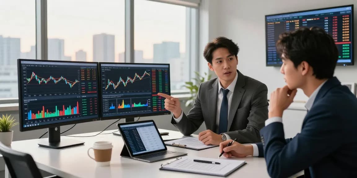 Financial advisor presenting insights into Third Eye Capital investment strategy during a consulting session.