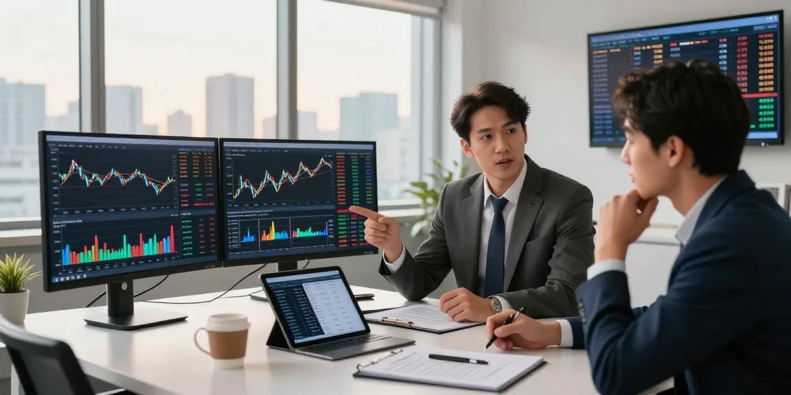 Financial advisor presenting insights into Third Eye Capital investment strategy during a consulting session.