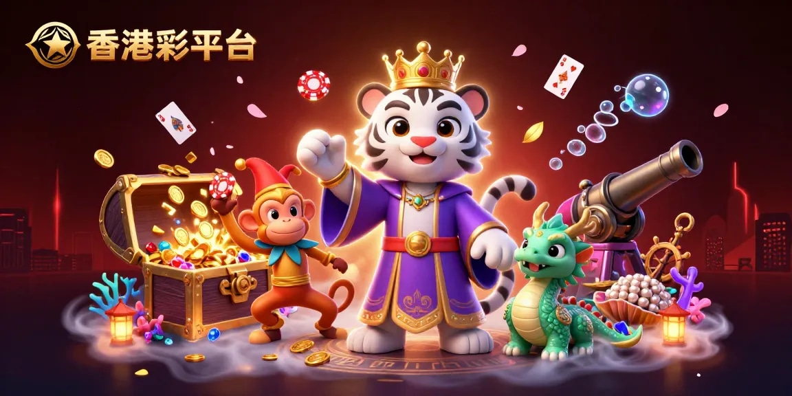 在香港博彩平台中,体验老虎、猴子和龙的欢乐氛围,金币与宝石翻腾。