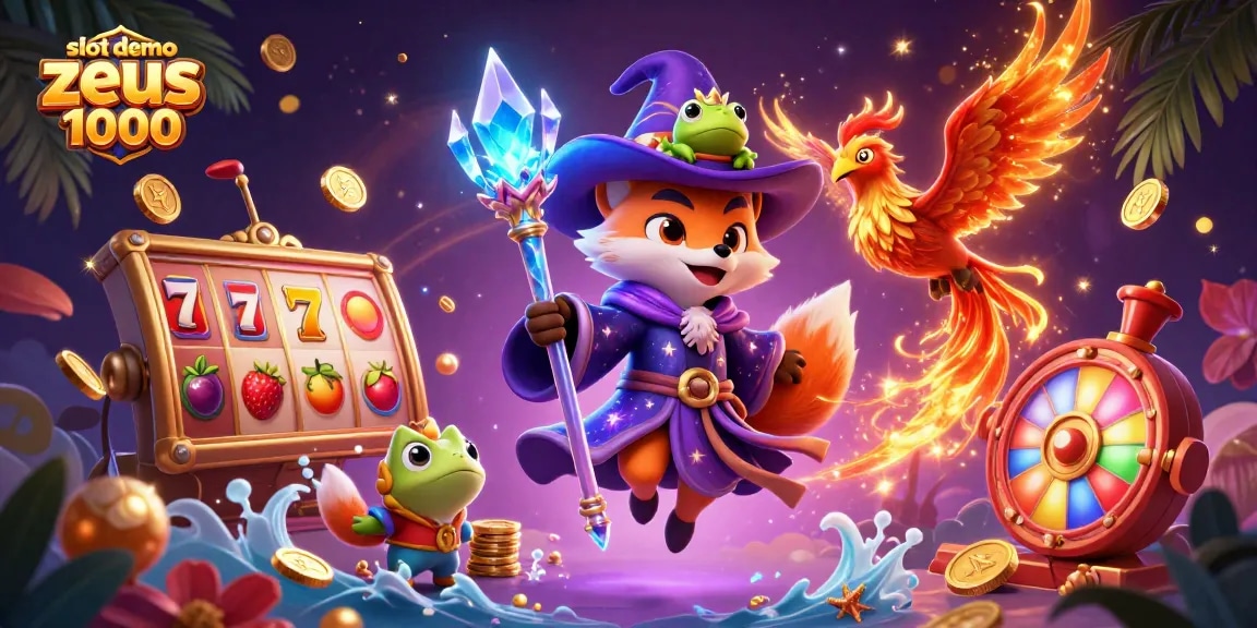 Engage with the exciting slot demo zeus 1000 featuring vibrant game elements and magical characters.
