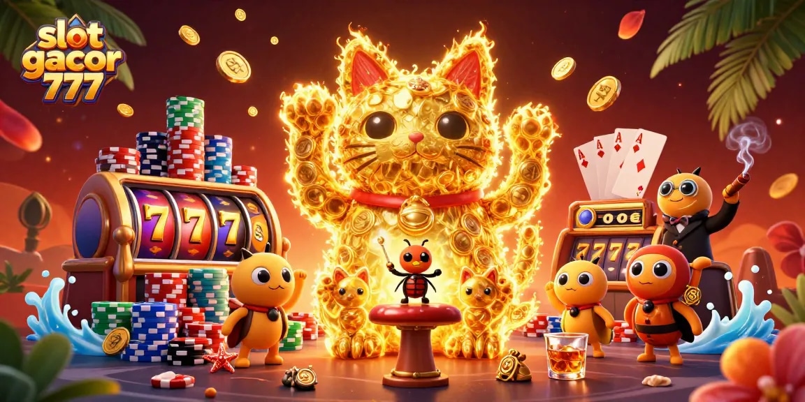 Menangkan slot gacor 777 dengan permainan slot yang penuh warna dan simbol bertuah.