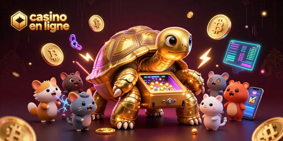 Actionner des jeux passionnants sur un casino en ligne avec un personnage amusant et des éléments visuels captivants.