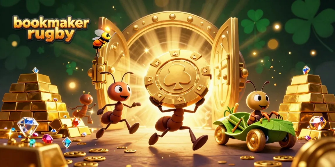 Pariez avec bookmaker rugby tout en profitant d'une illustration captivante de personnages animés.