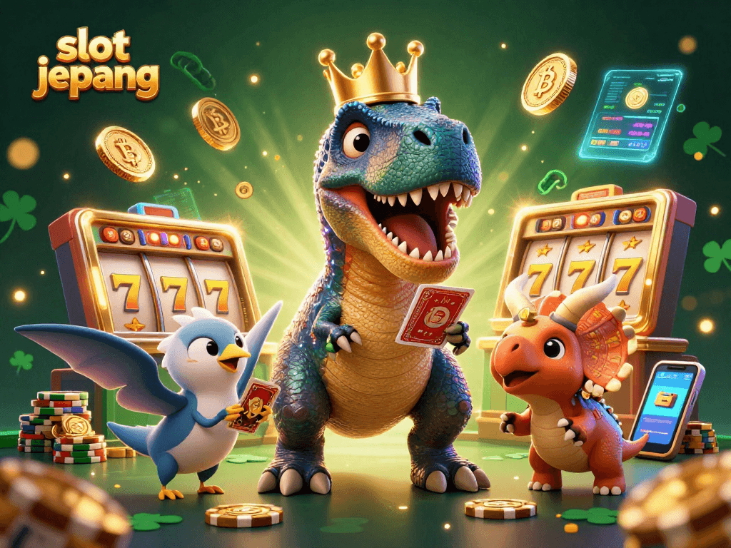 Experience the excitement of slot jepang with dynamic gaming elements and friendly characters in action.