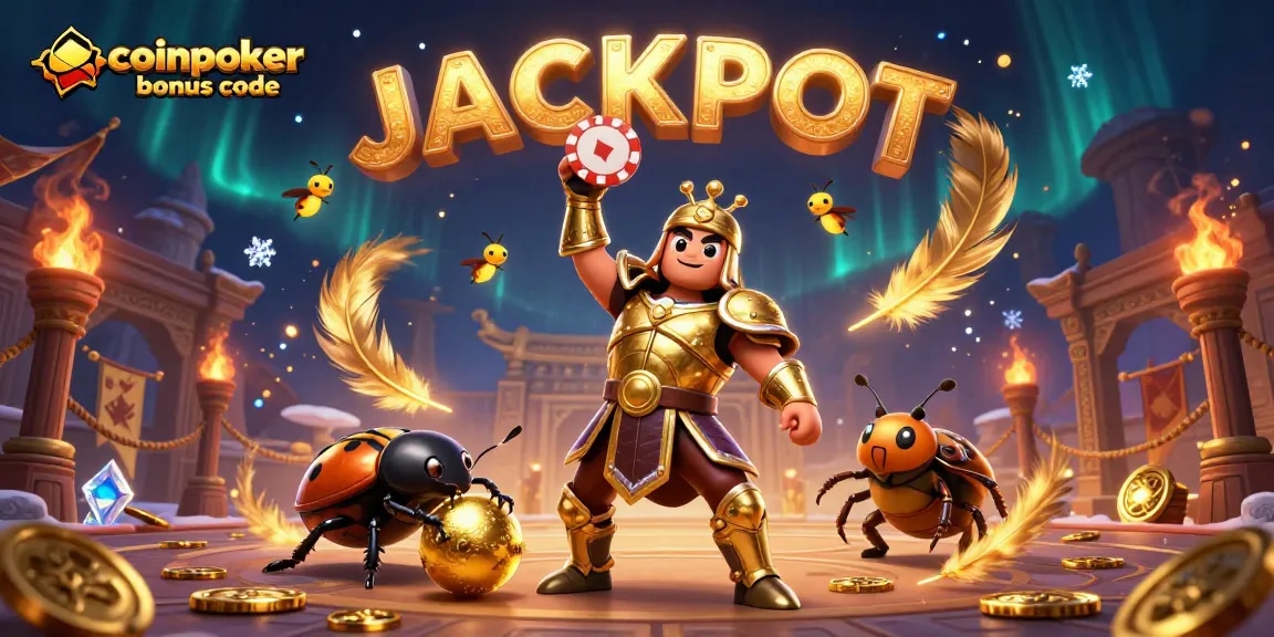 Jouez avec le code bonus CoinPoker pour débloquer des gains spectaculaires sur la plateforme.