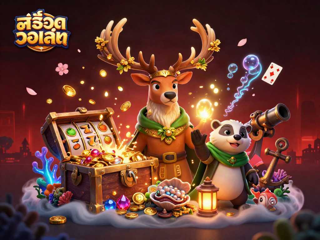 Engage with สล็อตวอเลท by diving into the excitement of treasure-filled slot games.