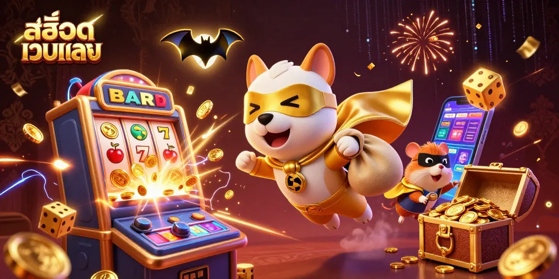 สล็อตเว็บตรง สนุกกับการเล่นเกมสล็อตที่มีสัญลักษณ์โชคดีและความตื่นเต้น