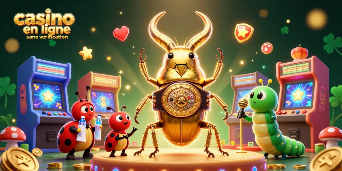 Jouez dans un casino en ligne sans vérification avec des personnages colorés dans une ambiance palpitante