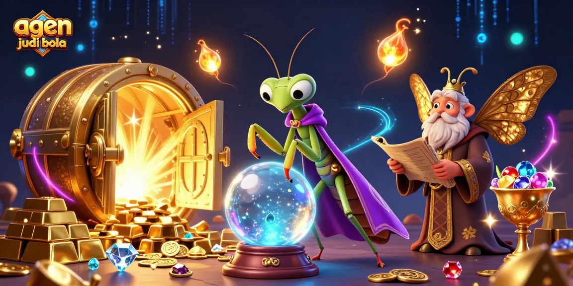 Join the excitement at agen judi bola with dazzling treasures and enchanting characters in a vibrant digital casino world.