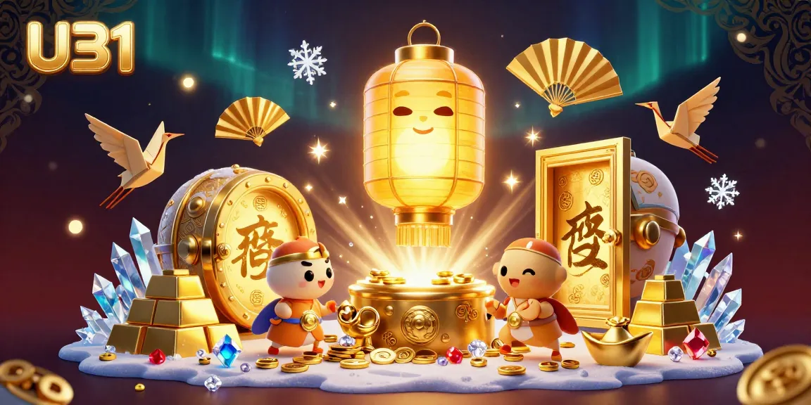 Experience thrilling gameplay with U31, showcasing dynamic casino elements and captivating golden designs.