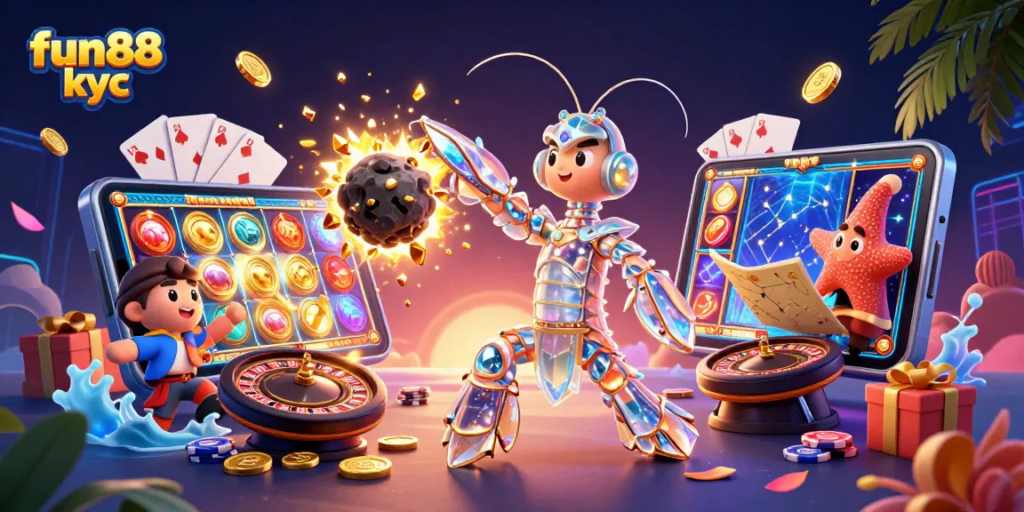 Trải nghiệm cá cược thú vị tại fun88 kyc với bầu không khí đầy màu sắc và năng động.