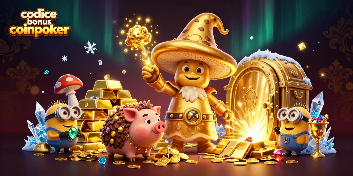 Scopri il codice bonus coinpoker e vinci con poker e criptovalute in un'ambientazione fantastica.