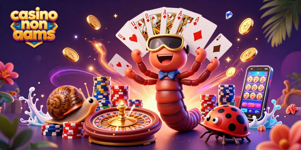 Gioca nei migliori casino non AAMS con un dealer millipede e un'ambientazione vivace.