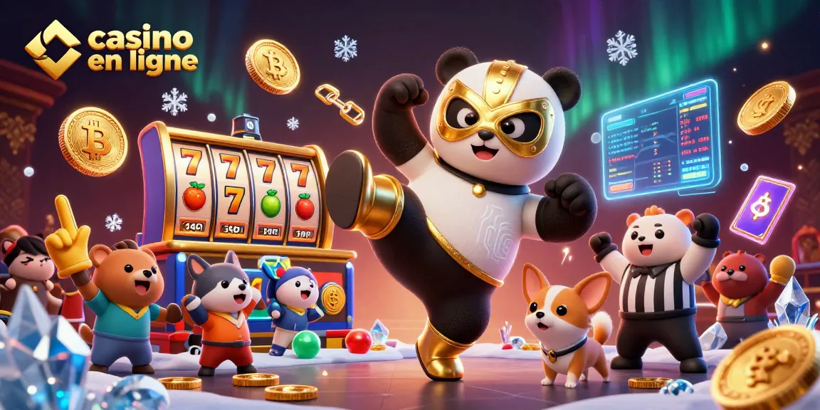 Vibrez avec un casino en ligne animé et des personnages dans une scène palpitante.