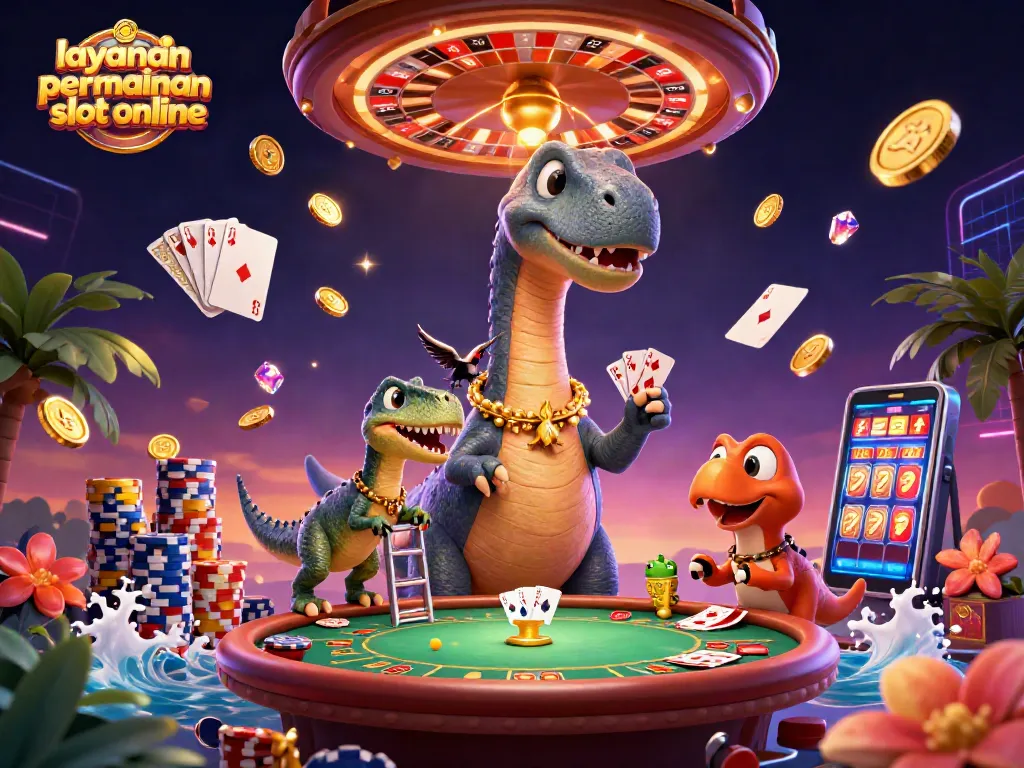 Rasakan layanan permainan slot online terbaik dengan pengalaman bermain menarik dan visual yang kaya