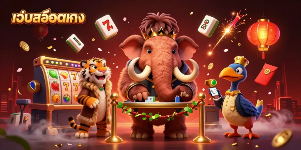 ภาพการ์ตูน 3D ที่แสดงถึงเว็บสล็อตตรงด้วยวัวนมโบราณตรวจสอบบัตรที่ประตู มีแขก VIP และเจ้าหน้าที่รักษาความปลอดภัย