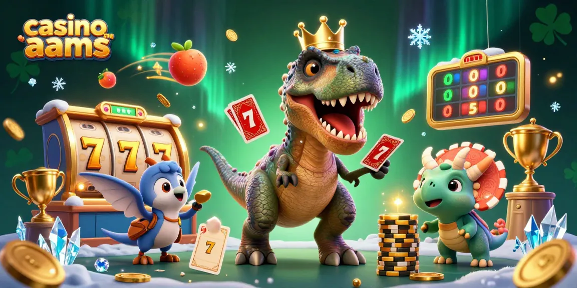 Gioca nei casino non AAMS con divertenti slot e colorati personaggi 3D in azione.