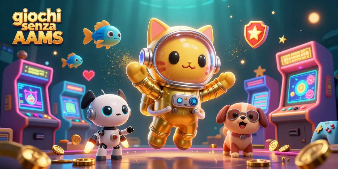 gioca ai giochi senza AAMS in un'affascinante illustrazione di casinò spaziale