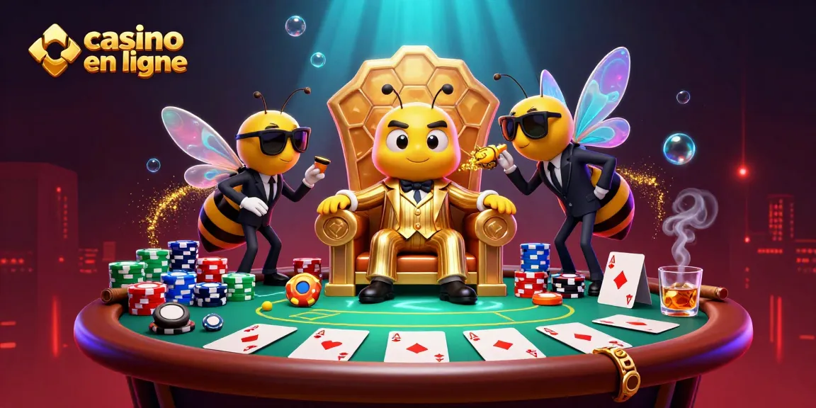 Découvrez le casino en ligne avec des personnages de bande dessinée dans une illustration 3D dynamique.