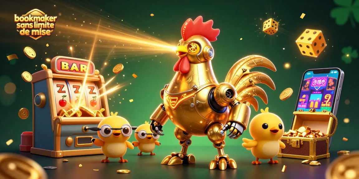 Vivez l'excitation du bookmaker sans limite de mise avec des symboles de jackpot flamboyants