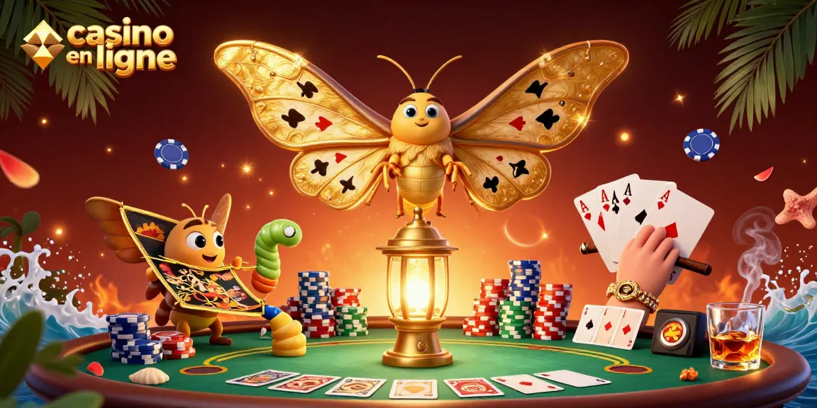 Jouez à la loterie et gagnez des récompenses dans le casino en ligne dynamique illustré.