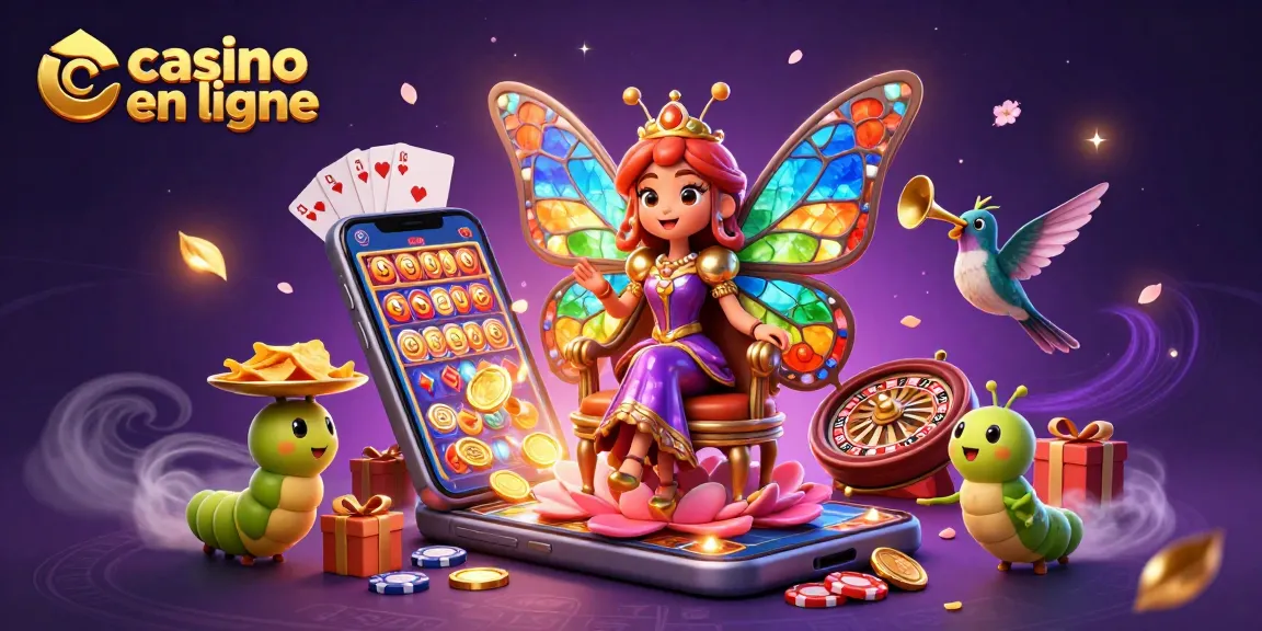 Jouez sur des machines à sous dans un casino en ligne avec une ambiance enchanteur.