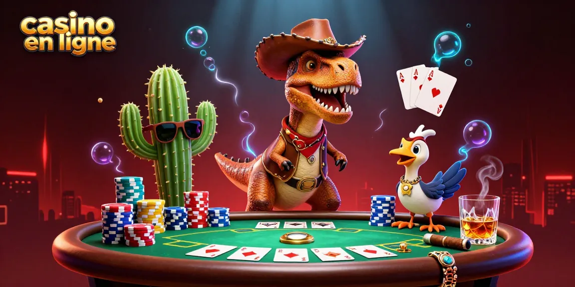 Vivez une expérience passionnante avec ce casino en ligne riche en éléments et personnages colorés.